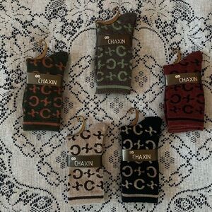 NEW - UNISEX CHAXIN SOCKS (5) Pairs - NWOT